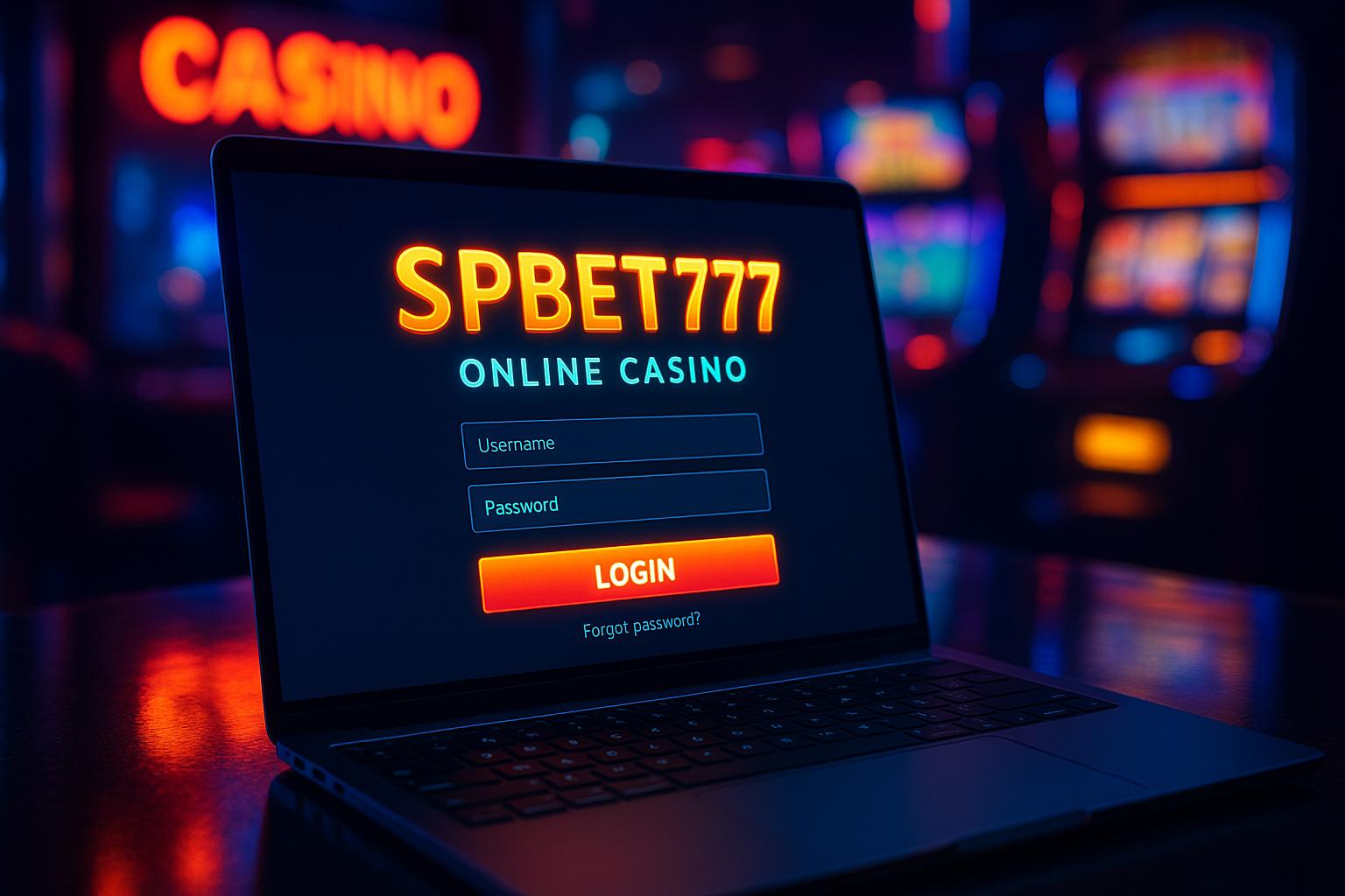 Criar uma nova Conta no plataforma SPBET777